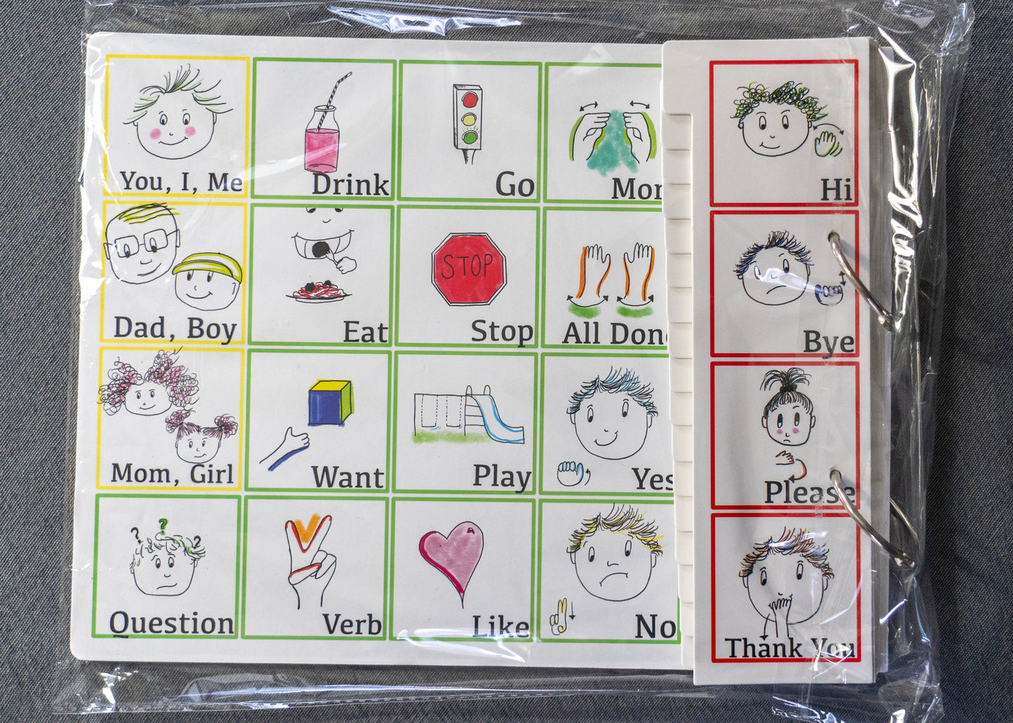 Rafie & Rosie’s First Words Communication Book