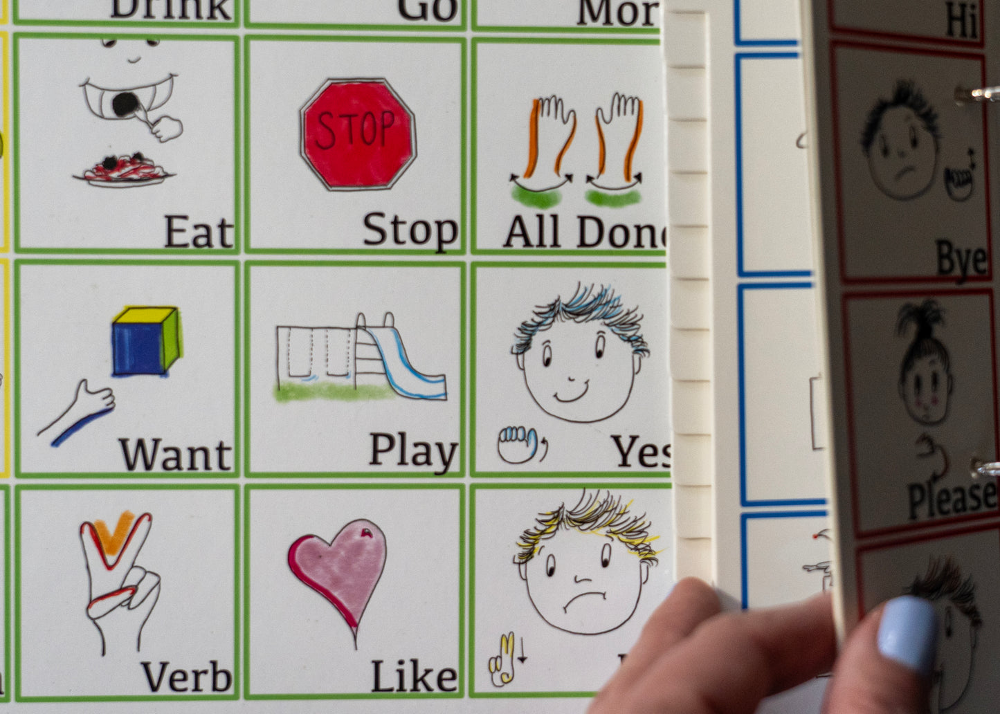 Rafie & Rosie’s First Words Communication Book
